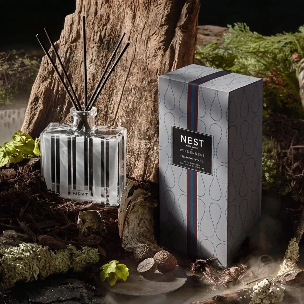 NEST Fragrances Charcoal Woods Reed Diffuser